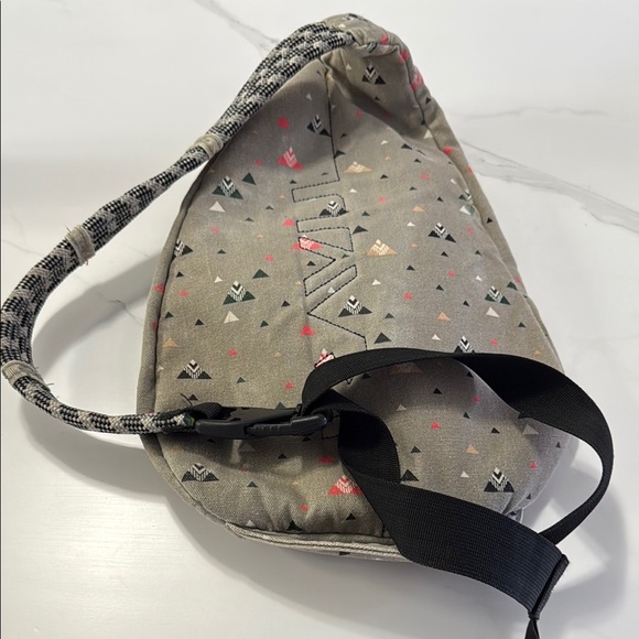 Kavu Gray Sling Backpack with Unique Pattern - Picture 2 of 2